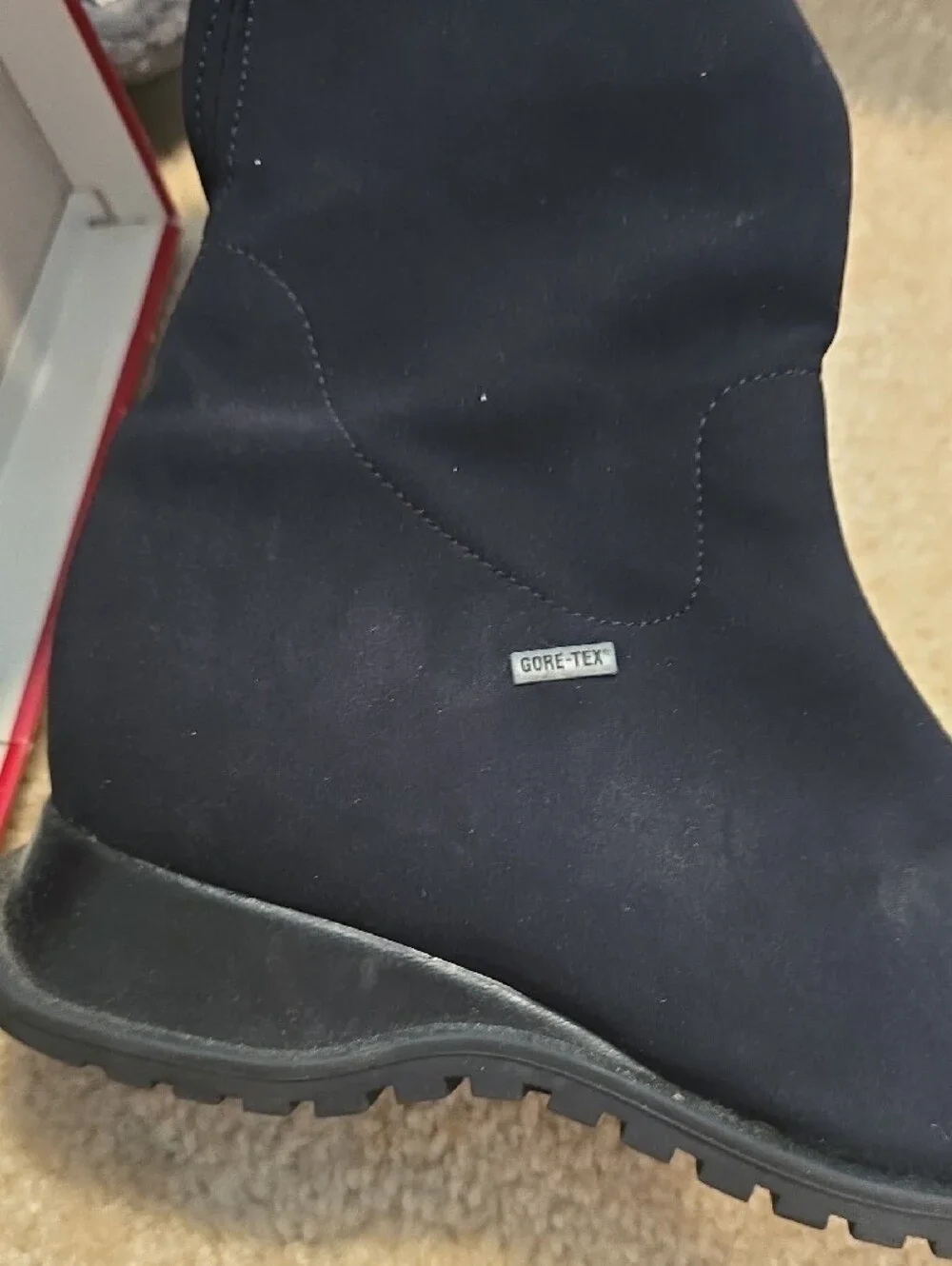 Marc Shoes Black Women's Winter & Rain Stretch Boots